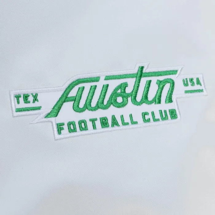 Mitchell and Ness City Collection Lightweight Satin Jacket Austin FC Men Jackets and Outerwear Mitchell and Ness City Collection Lightweight Satin Jacket Austin FC Men Jackets and Outerwear