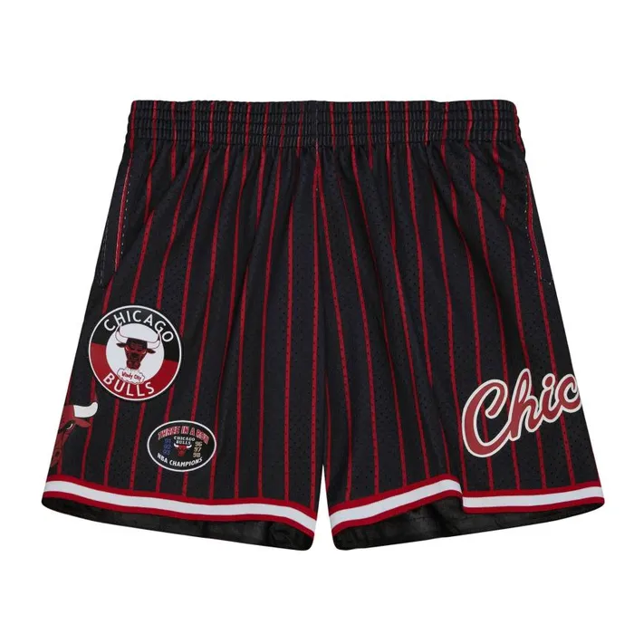Mitchell and Ness City Collection Mesh Shorts Chicago Bulls Men Shorts