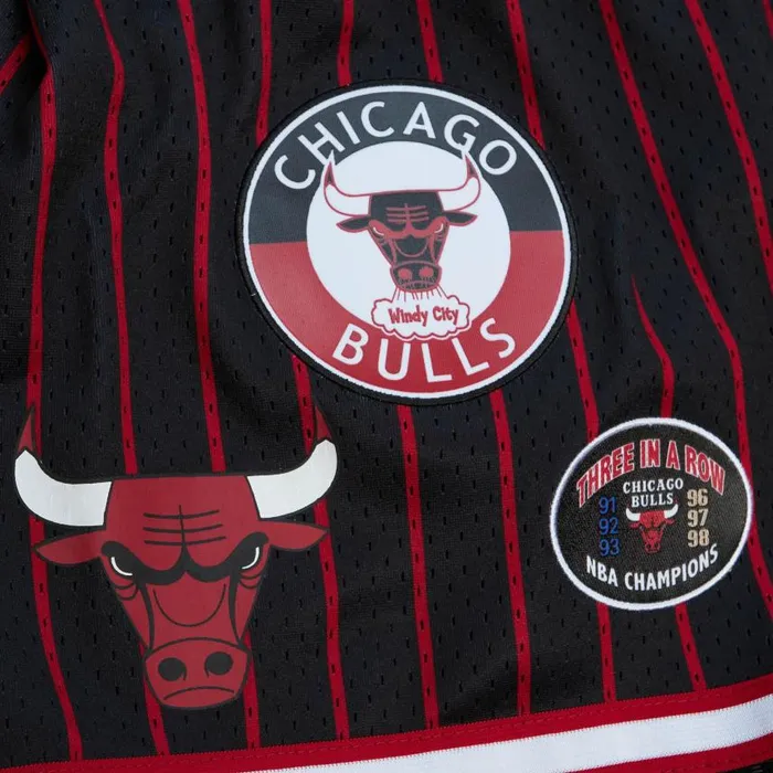 Mitchell and Ness City Collection Mesh Shorts Chicago Bulls Men Shorts
