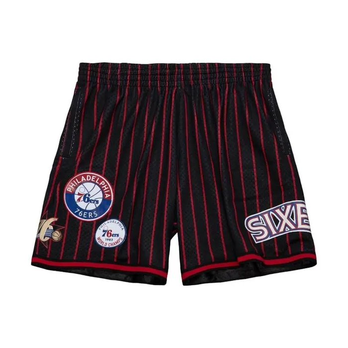 Mitchell and Ness City Collection Mesh Shorts Philadelphia 76ers Men Shorts