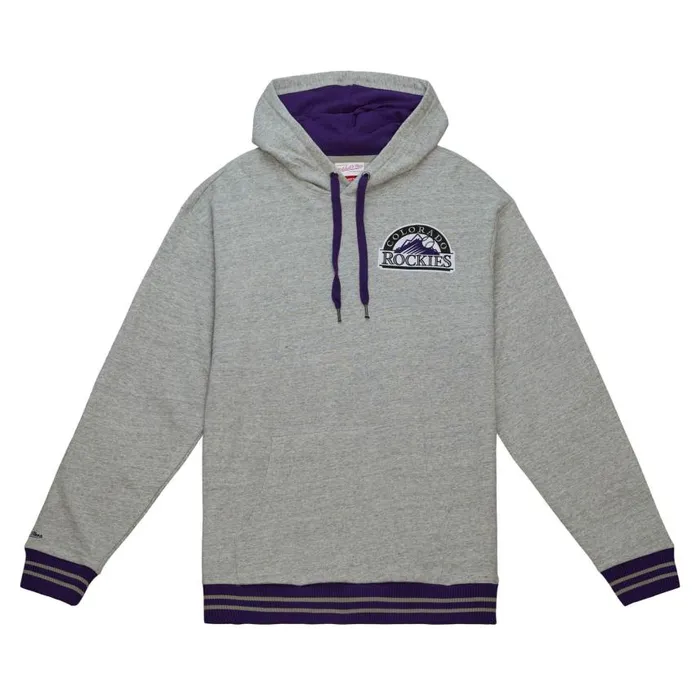 Mitchell and Ness Classic French Terry Hoodie Colorado Rockies Men Hoodies and Sweatshirts Mitchell and Ness Classic French Terry Hoodie Colorado Rockies Men Hoodies and Sweatshirts