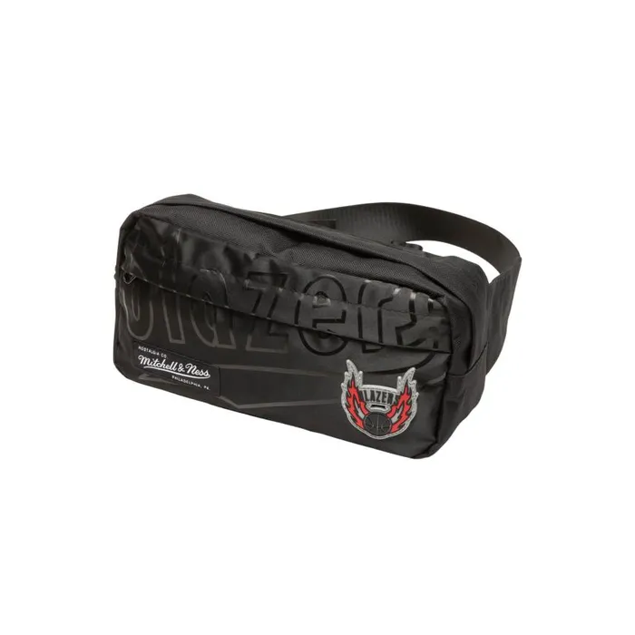 Mitchell and Ness Fanny Pack Portland Trail Blazers Men Bags and Backpacks