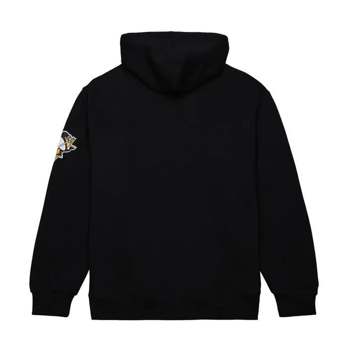 Mitchell and Ness Game Time Fleece Hoodie Current Logo Pittsburgh Penguins Men Hoodies and Sweatshirts Mitchell and Ness Game Time Fleece Hoodie Current Logo Pittsburgh Penguins Men Hoodies and Sweatshirts