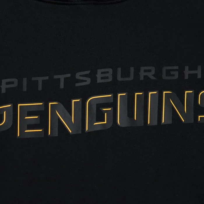 Mitchell and Ness Game Time Fleece Hoodie Current Logo Pittsburgh Penguins Men Hoodies and Sweatshirts Mitchell and Ness Game Time Fleece Hoodie Current Logo Pittsburgh Penguins Men Hoodies and Sweatshirts