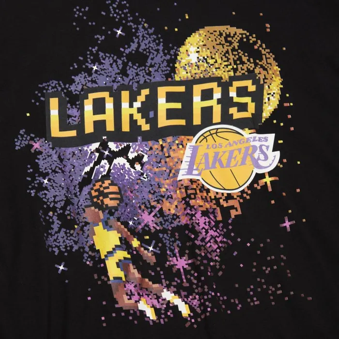Mitchell and Ness Gameverse Tee Los Angeles Lakers Men TShirts and Tops Mitchell and Ness Gameverse Tee Los Angeles Lakers Men TShirts and Tops