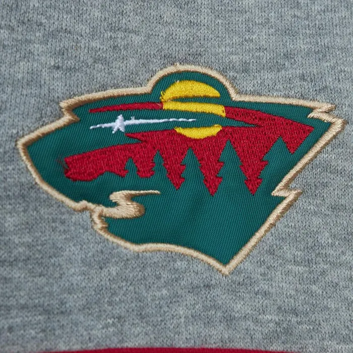 Mitchell and Ness Head Coach Hoodie Minnesota Wild Men Hoodies and Sweatshirts Mitchell and Ness Head Coach Hoodie Minnesota Wild Men Hoodies and Sweatshirts