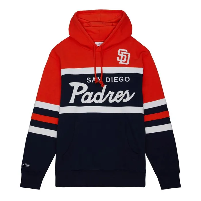 Mitchell and Ness Head Coach Hoodie San Diego Padres Men Hoodies and Sweatshirts Mitchell and Ness Head Coach Hoodie San Diego Padres Men Hoodies and Sweatshirts