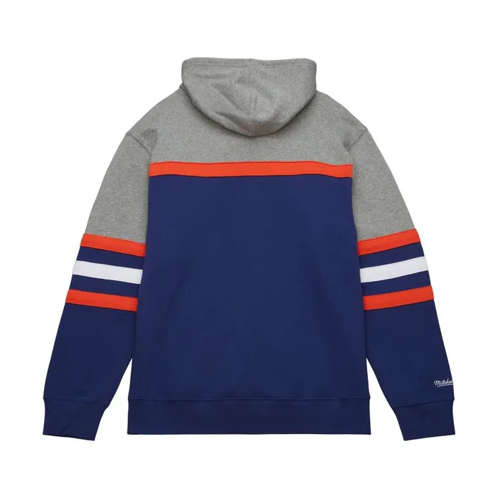 Mitchell and Ness Head Coach Hoodie University Of Illinois UC Men Hoodies and Sweatshirts
