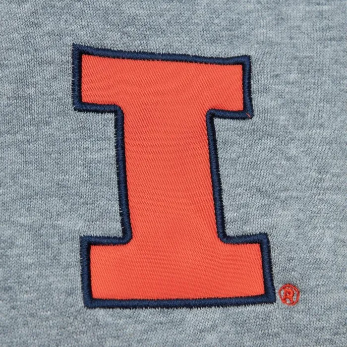 Mitchell and Ness Head Coach Hoodie University Of Illinois UC Men Hoodies and Sweatshirts