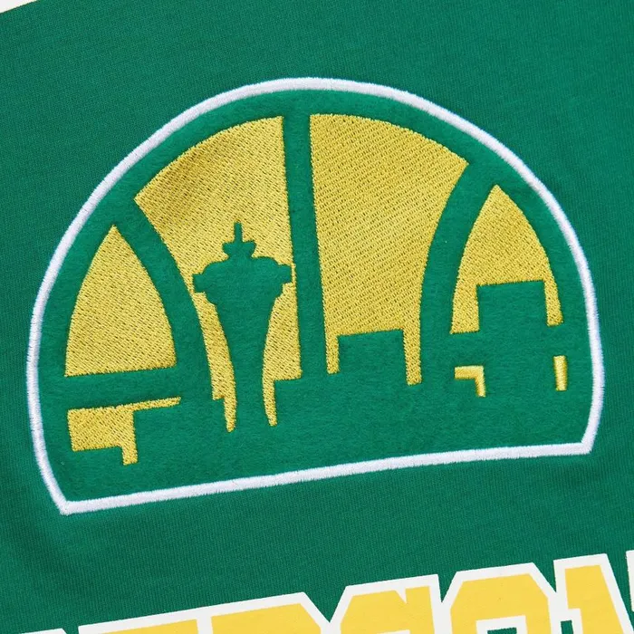 Mitchell and Ness Heritage Color Blocked Tank Top Seattle Supersonics Men TShirts and Tops
