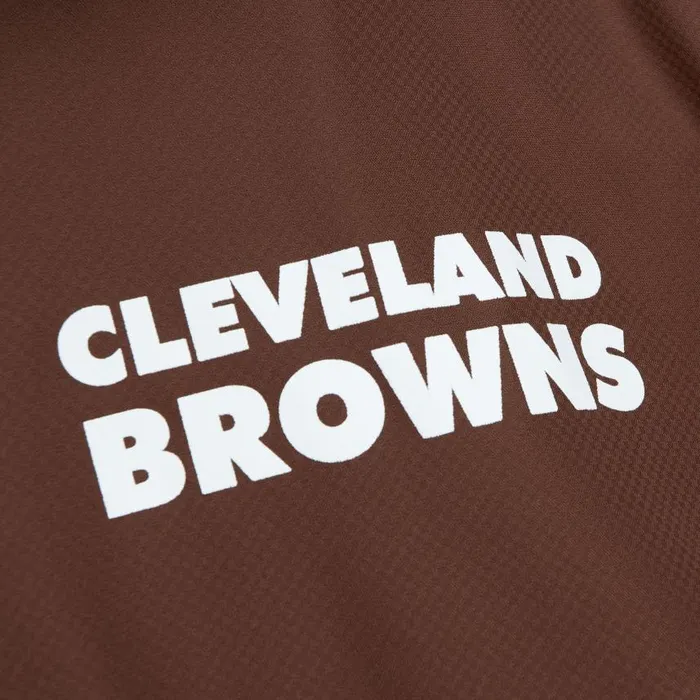 Mitchell and Ness Home Team Lightweight Windbreaker Cleveland Browns Men Jackets and Outerwear Mitchell and Ness Home Team Lightweight Windbreaker Cleveland Browns Men Jackets and Outerwear
