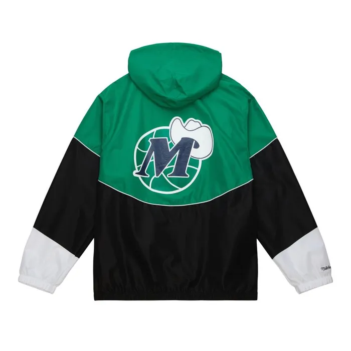 Mitchell and Ness Home Team Lightweight Windbreaker Dallas Mavericks Men Jackets and Outerwear