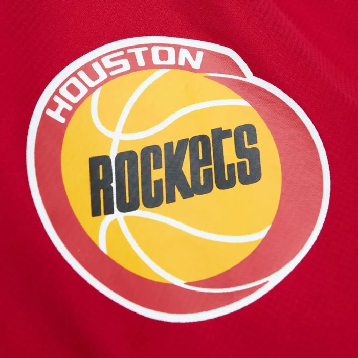 Mitchell and Ness Home Team Lightweight Windbreaker Houston Rockets Men Jackets and Outerwear