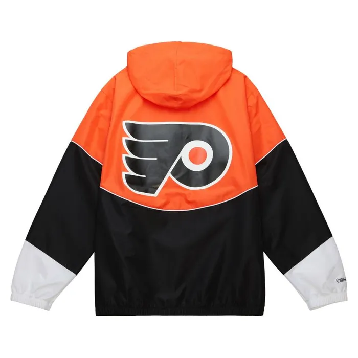 Mitchell and Ness Home Team Lightweight Windbreaker Philadelphia Flyers Men Jackets and Outerwear Mitchell and Ness Home Team Lightweight Windbreaker Philadelphia Flyers Men Jackets and Outerwear