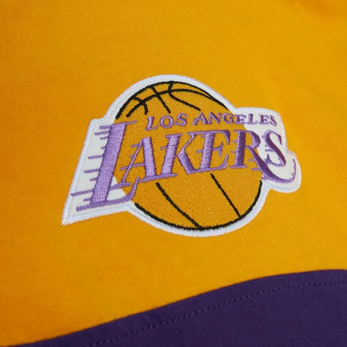 Mitchell and Ness Hooded Rugby Polo Los Angeles Lakers Men TShirts and Tops Mitchell and Ness Hooded Rugby Polo Los Angeles Lakers Men TShirts and Tops