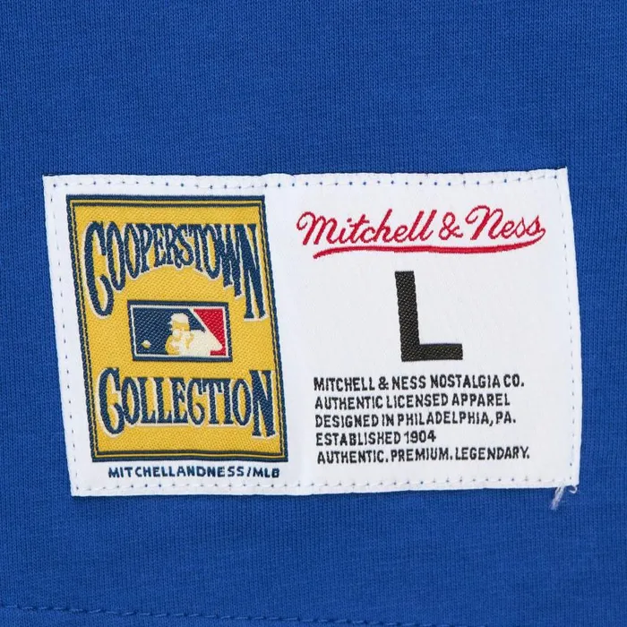 Mitchell and Ness Jacquard Ringer SS Tee Vintage Logo Atlanta Braves Men TShirts and Tops Mitchell and Ness Jacquard Ringer SS Tee Vintage Logo Atlanta Braves Men TShirts and Tops
