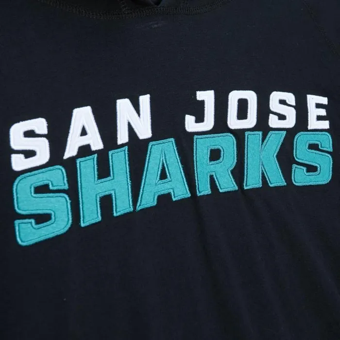 Mitchell and Ness Legendary Slub Long Sleeve Hoodie San Jose Sharks Men Hoodies and Sweatshirts Mitchell and Ness Legendary Slub Long Sleeve Hoodie San Jose Sharks Men Hoodies and Sweatshirts