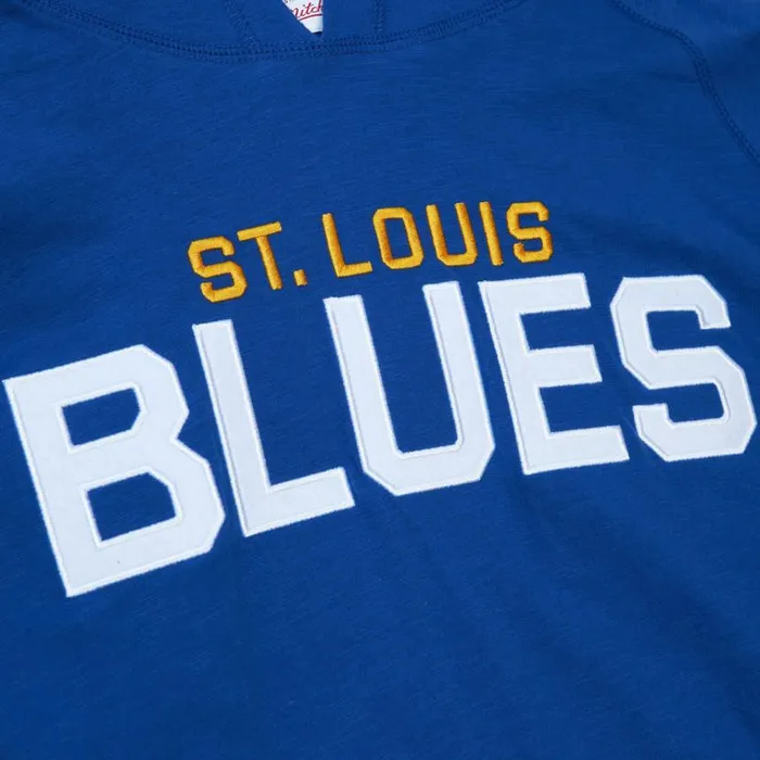 Mitchell and Ness Legendary Slub Long Sleeve Hoodie St Louis Blues Men Hoodies and Sweatshirts Mitchell and Ness Legendary Slub Long Sleeve Hoodie St Louis Blues Men Hoodies and Sweatshirts