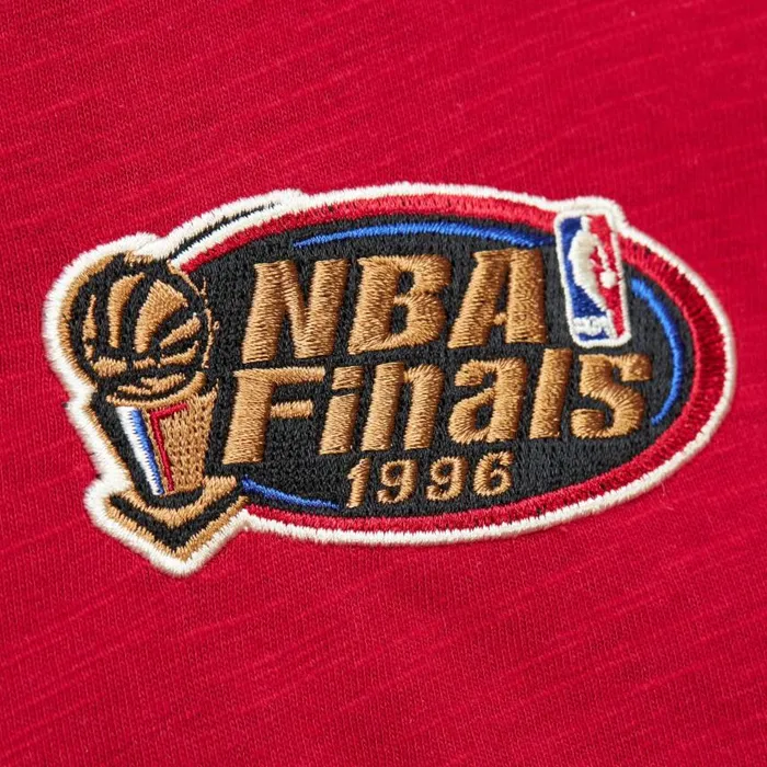 Mitchell and Ness Legendary Slub LS Hoodie Vintage Logo Chicago Bulls Men Hoodies and Sweatshirts
