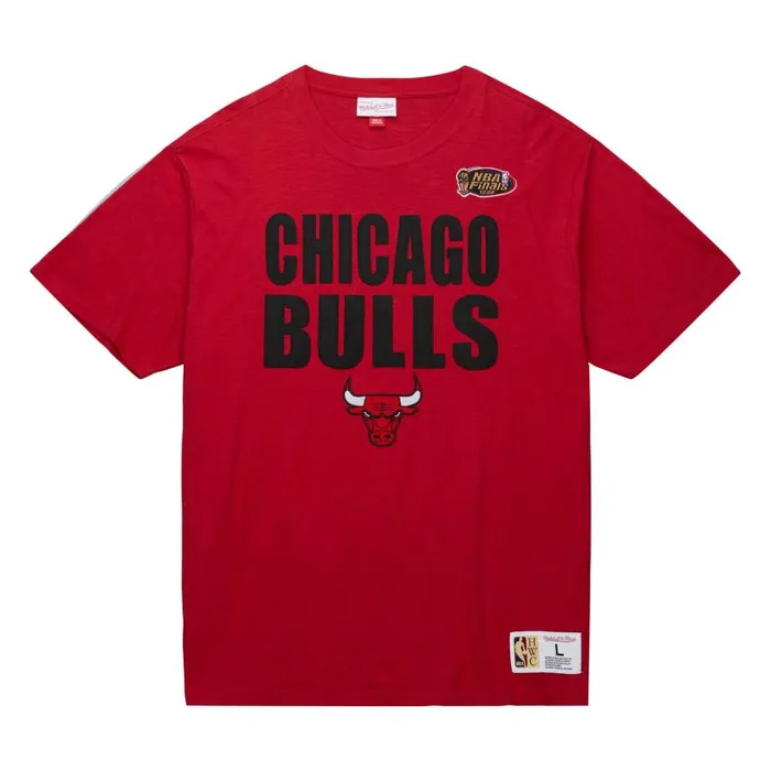 Mitchell and Ness Legendary Slub SS Tee Chicago Bulls Men TShirts and Tops