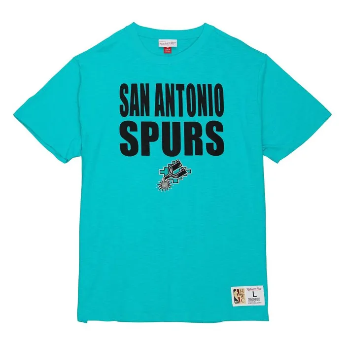 Mitchell and Ness Legendary Slub SS Tee San Antonio Spurs Men TShirts and Tops Mitchell and Ness Legendary Slub SS Tee San Antonio Spurs Men TShirts and Tops