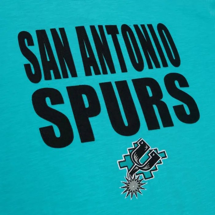 Mitchell and Ness Legendary Slub SS Tee San Antonio Spurs Men TShirts and Tops Mitchell and Ness Legendary Slub SS Tee San Antonio Spurs Men TShirts and Tops