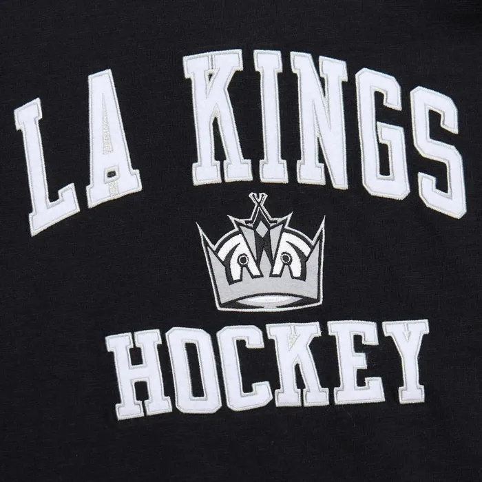 Mitchell and Ness Legendary Slub SS Tee Current Logo Los Angeles Kings Men TShirts and Tops