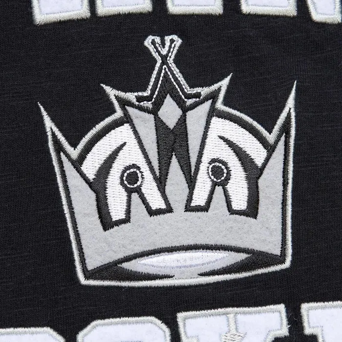 Mitchell and Ness Legendary Slub SS Tee Current Logo Los Angeles Kings Men TShirts and Tops