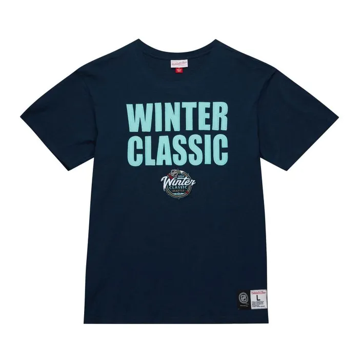 Mitchell and Ness Legendary Slub SS Tee Current Logo NHL Men TShirts and Tops Mitchell and Ness Legendary Slub SS Tee Current Logo NHL Men TShirts and Tops