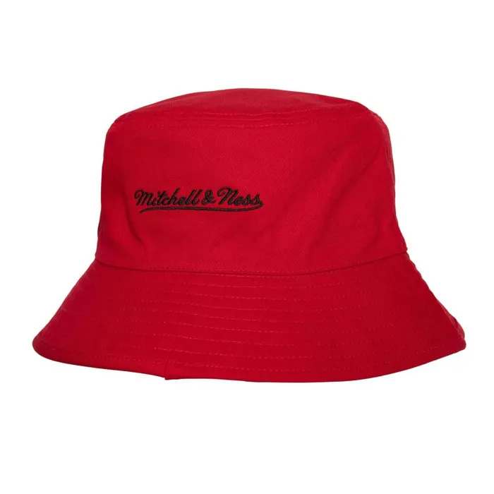 Mitchell and Ness Lifestyle Reversible Bucket HWC Chicago Bulls Men Hats and Headwear Mitchell and Ness Lifestyle Reversible Bucket HWC Chicago Bulls Men Hats and Headwear