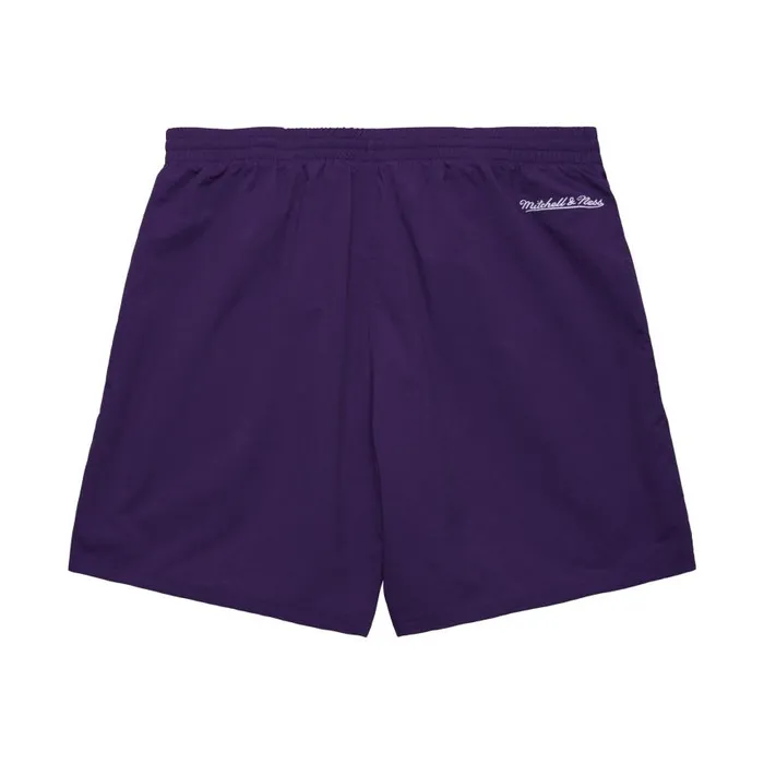 Mitchell and Ness Multi Hit Nylon Shorts Vintage Logo Los Angeles Lakers Men Shorts Mitchell and Ness Multi Hit Nylon Shorts Vintage Logo Los Angeles Lakers Men Shorts