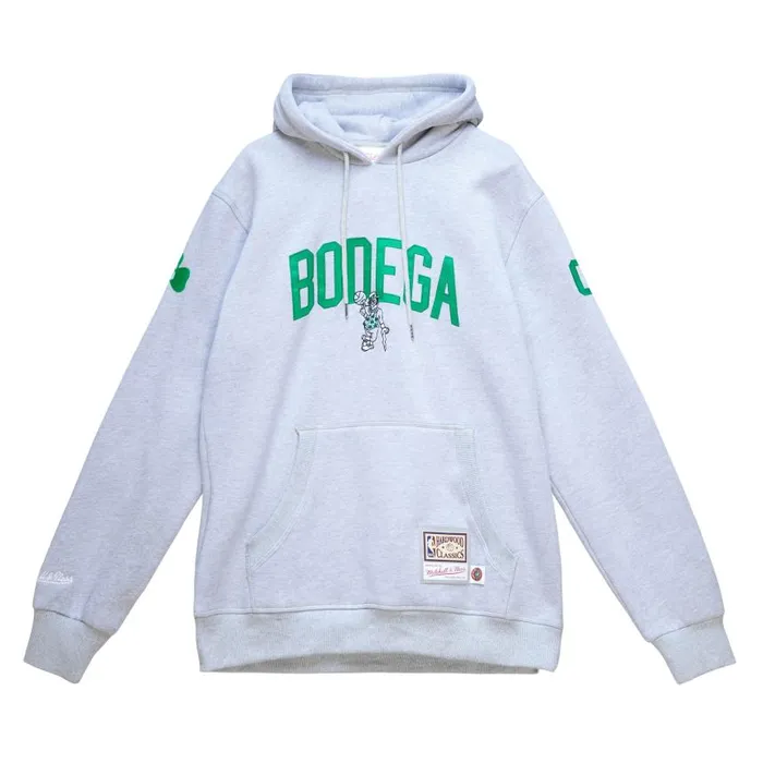 Mitchell and Ness My Towns Bodega Hoody Boston Celtics Men Hoodies and Sweatshirts Mitchell and Ness My Towns Bodega Hoody Boston Celtics Men Hoodies and Sweatshirts
