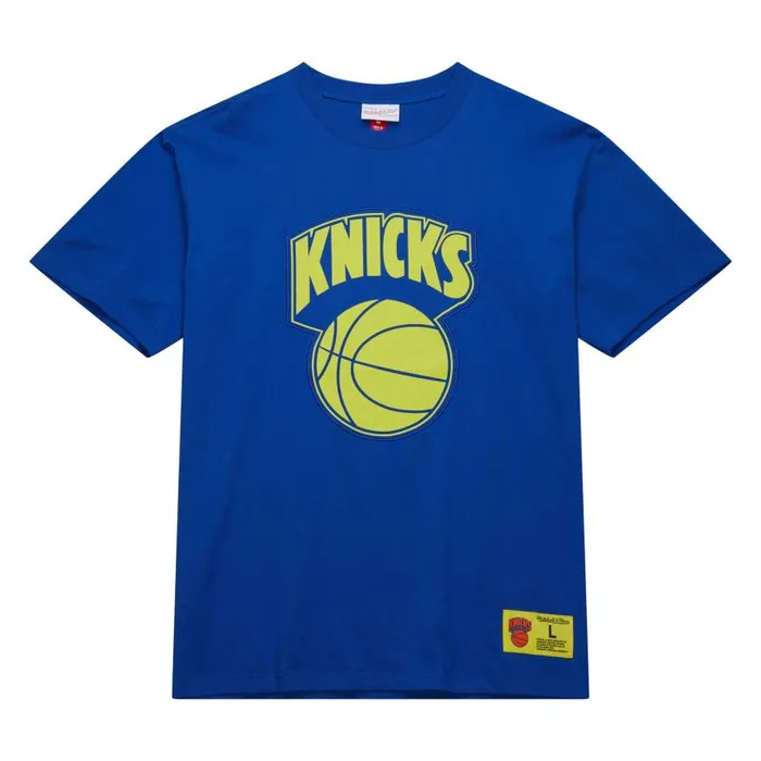 Mitchell and Ness Neon Nights SS Premium Tee New York Knicks Men TShirts and Tops Mitchell and Ness Neon Nights SS Premium Tee New York Knicks Men TShirts and Tops