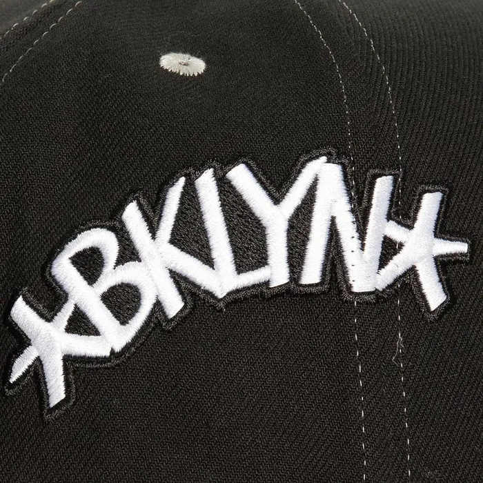 Mitchell and Ness Overbite Pro Snapback Brooklyn Nets Men Hats and Headwear Mitchell and Ness Overbite Pro Snapback Brooklyn Nets Men Hats and Headwear