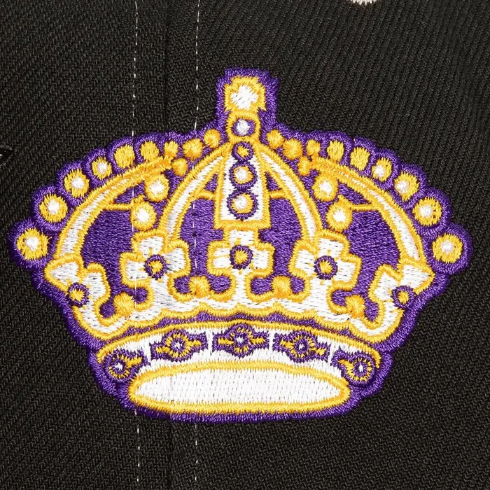 Mitchell and Ness Overbite Pro Snapback Vntg Los Angeles Kings Men Hats and Headwear Mitchell and Ness Overbite Pro Snapback Vntg Los Angeles Kings Men Hats and Headwear