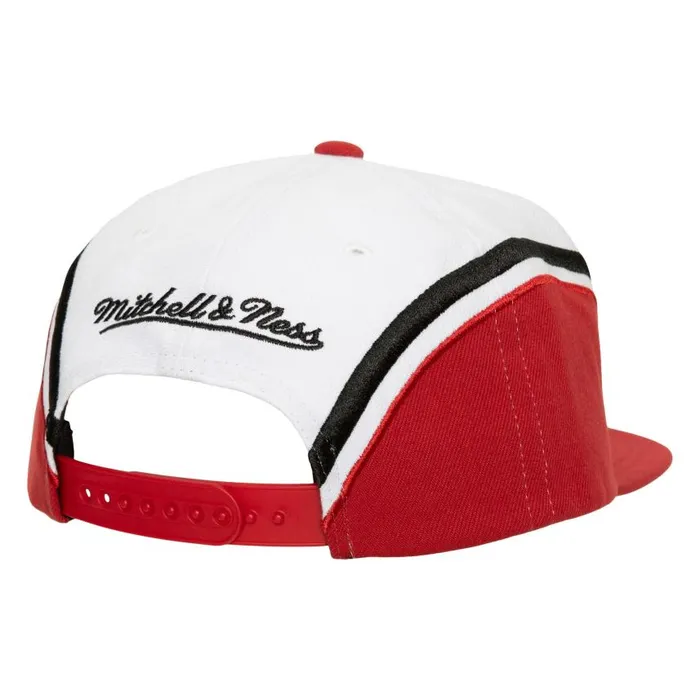 Mitchell and Ness Overhead Snapback Chicago Bulls Men Hats and Headwear Mitchell and Ness Overhead Snapback Chicago Bulls Men Hats and Headwear