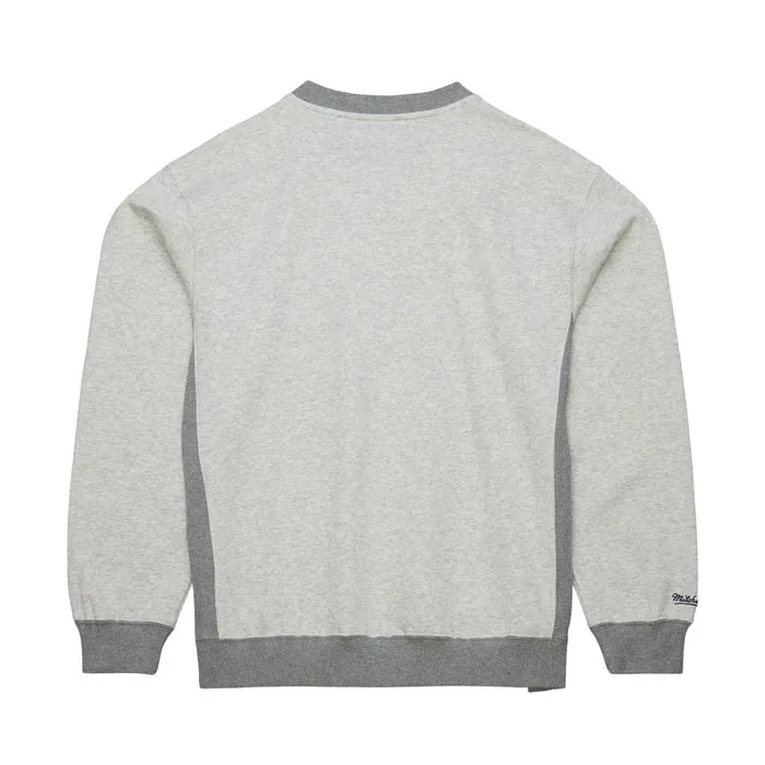 Mitchell and Ness Premium Fleece Crew Current Logo Ohio State Men Hoodies and Sweatshirts Mitchell and Ness Premium Fleece Crew Current Logo Ohio State Men Hoodies and Sweatshirts