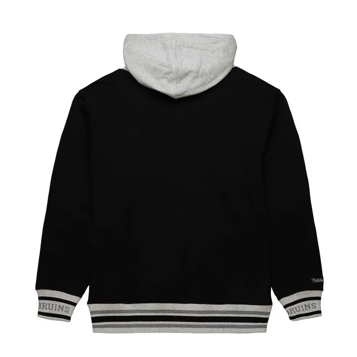 Mitchell and Ness Premium Fleece Hoodie Current Logo Boston Bruins Men Hoodies and Sweatshirts Mitchell and Ness Premium Fleece Hoodie Current Logo Boston Bruins Men Hoodies and Sweatshirts