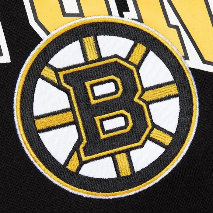 Mitchell and Ness Premium Fleece Hoodie Current Logo Boston Bruins Men Hoodies and Sweatshirts Mitchell and Ness Premium Fleece Hoodie Current Logo Boston Bruins Men Hoodies and Sweatshirts