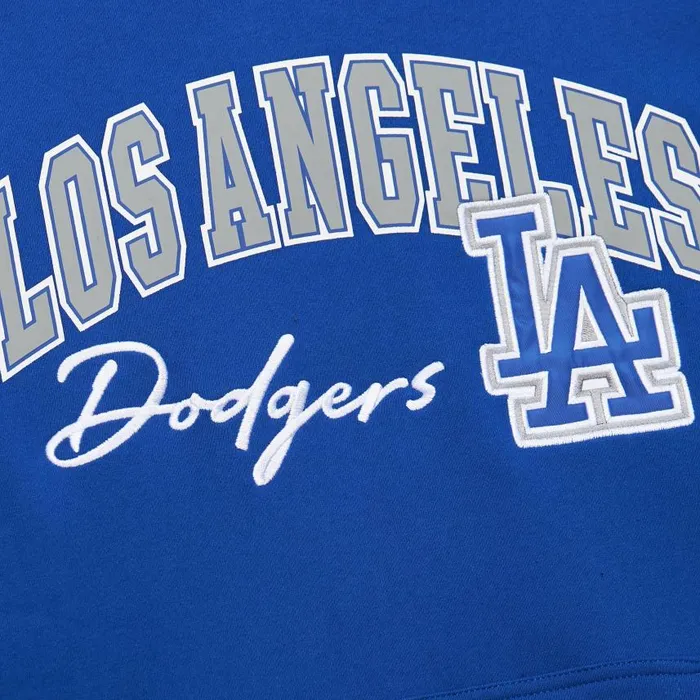 Mitchell and Ness Premium Fleece Hoodie Vintage Logo Los Angeles Dodgers Men Hoodies and Sweatshirts Mitchell and Ness Premium Fleece Hoodie Vintage Logo Los Angeles Dodgers Men Hoodies and Sweatshirts