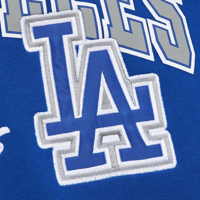 Mitchell and Ness Premium Fleece Hoodie Vintage Logo Los Angeles Dodgers Men Hoodies and Sweatshirts Mitchell and Ness Premium Fleece Hoodie Vintage Logo Los Angeles Dodgers Men Hoodies and Sweatshirts