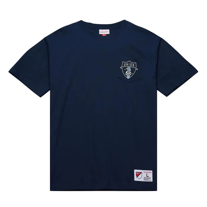 Mitchell and Ness Premium Pocket Tee Philadelphia Union Men TShirts and Tops