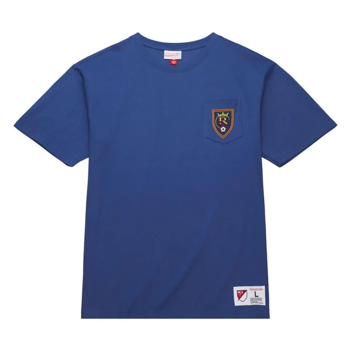 Mitchell and Ness Premium Pocket Tee Real Salt Lake Men TShirts and Tops