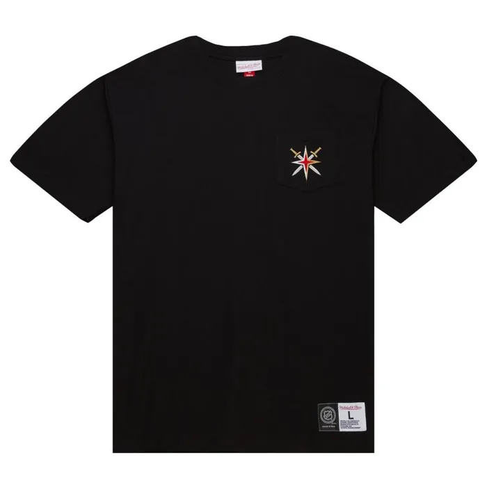 Mitchell and Ness Premium Pocket Tee Vegas Golden Knights Men TShirts and Tops Mitchell and Ness Premium Pocket Tee Vegas Golden Knights Men TShirts and Tops