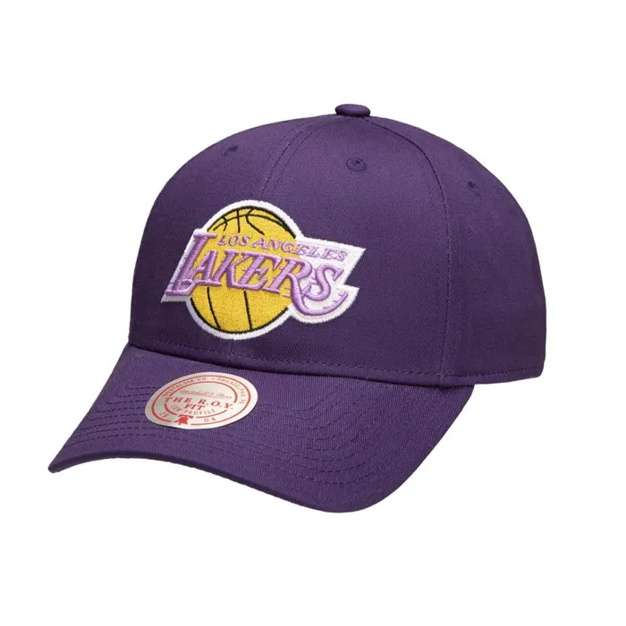 Mitchell and Ness Prime Roy Velcro Strapback HWC Los Angeles Lakers Men Hats and Headwear