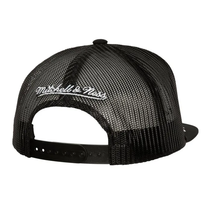 Mitchell and Ness Recharge Trucker Brooklyn Nets Men Hats and Headwear Mitchell and Ness Recharge Trucker Brooklyn Nets Men Hats and Headwear
