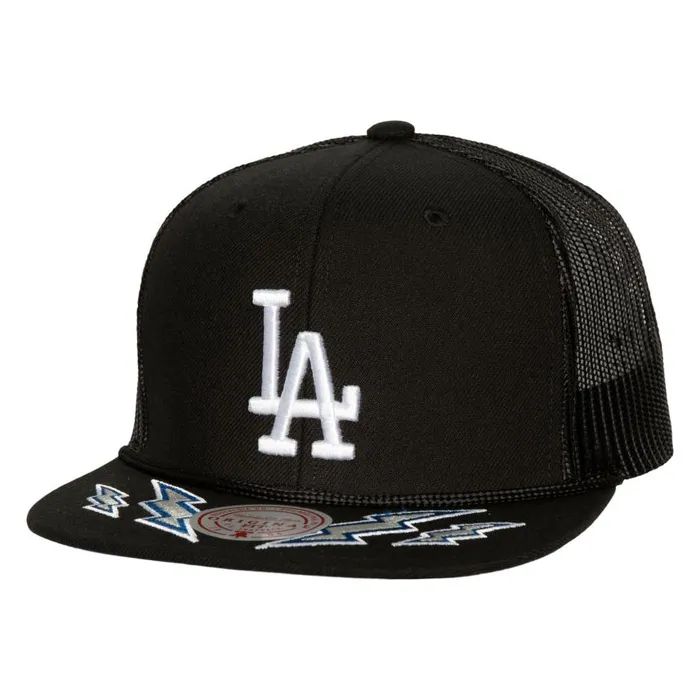 Mitchell and Ness Recharge Trucker Los Angeles Dodgers Men Hats and Headwear