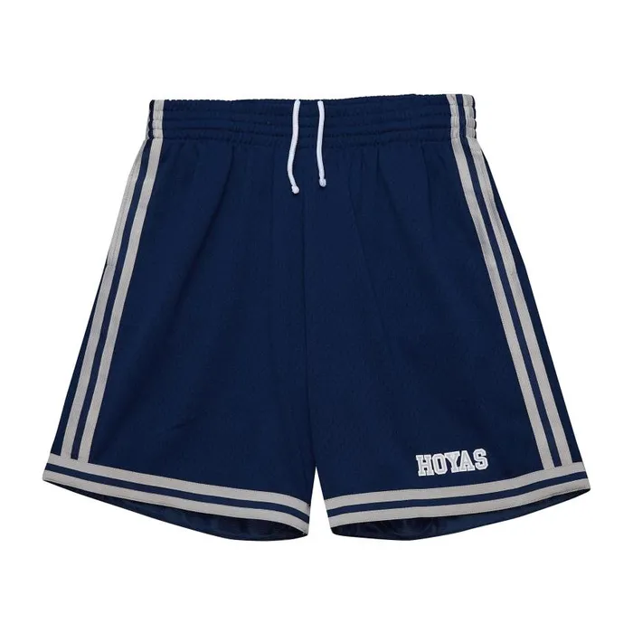 Mitchell and Ness Replica Georgetown University Dark 199192 Shorts Men Shorts