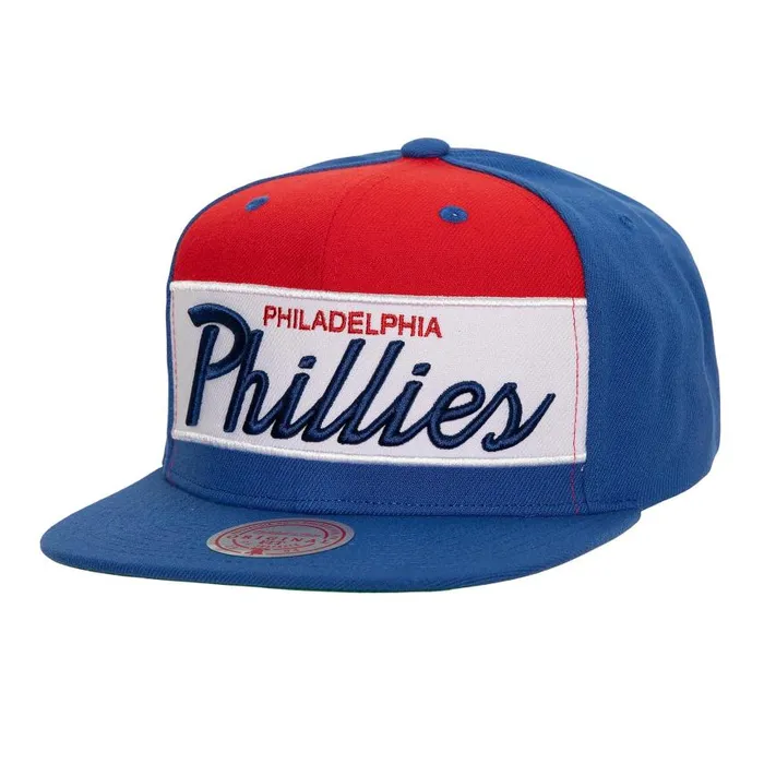 Mitchell and Ness Retro Sport Snapback Philadelphia Phillies Men Hats and Headwear Mitchell and Ness Retro Sport Snapback Philadelphia Phillies Men Hats and Headwear