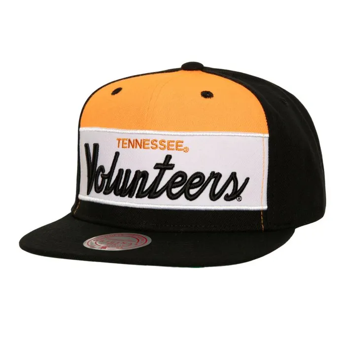 Mitchell and Ness Retro Sport Snapback Vntg University Of Tennessee Men Hats and Headwear Mitchell and Ness Retro Sport Snapback Vntg University Of Tennessee Men Hats and Headwear